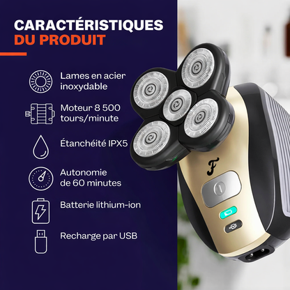 Rasoir FlexSeries électrique multifonctionnel