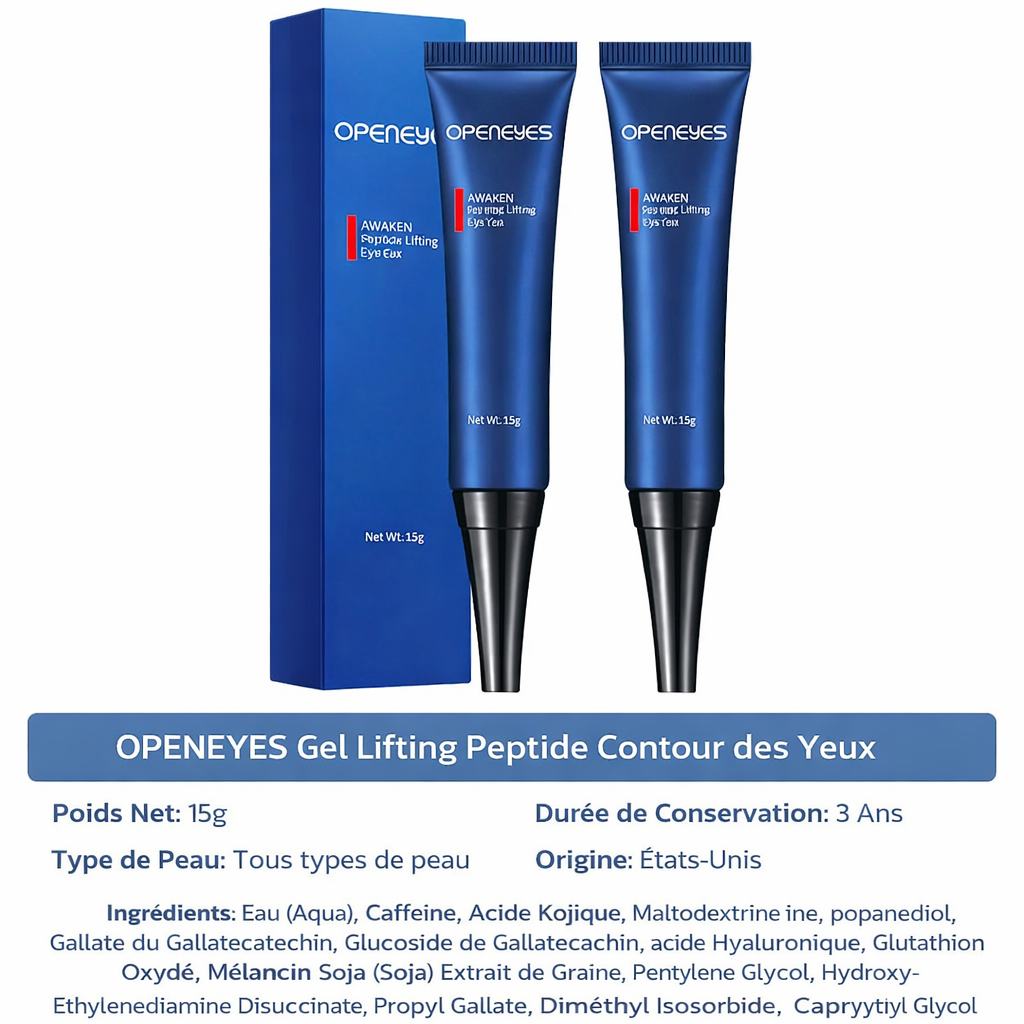 OPENEYES Gel contour des yeux liftant aux peptides Awaken